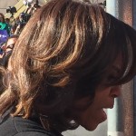 Close Up of the First Lady in Selma AL