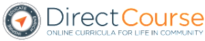 DirectCourse Logo - online curricula for life in community - educate - enrich - inspire
